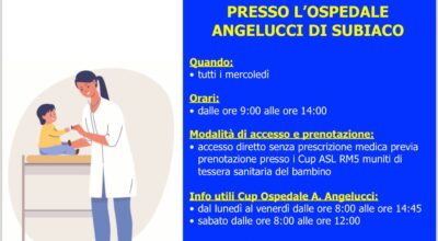 AMBULATORIO PEDIATRICO – SUBIACO