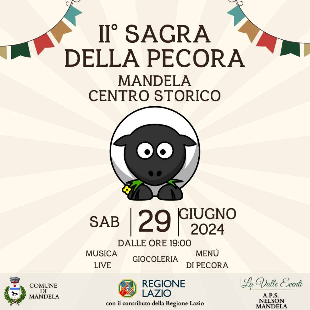 2° SAGRA DELLA PECORA – MANDELA