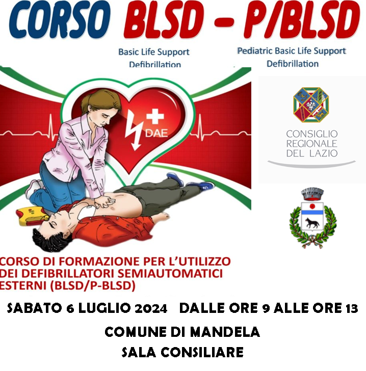 CORSO USO DEFIBRILLATORE BLSD-P (MANDELA)